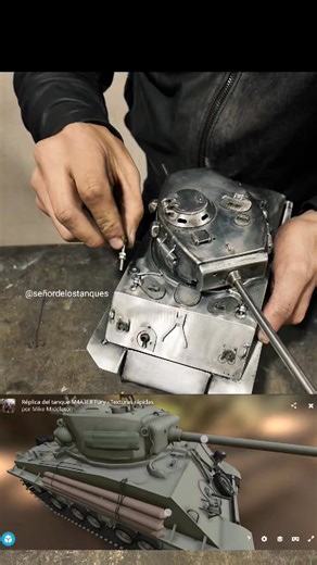 55K views · 2.2K reactions | 﫡Construyendo un Sherman M4 reservado desde Italia | Hefesto Ecuador | Facebook