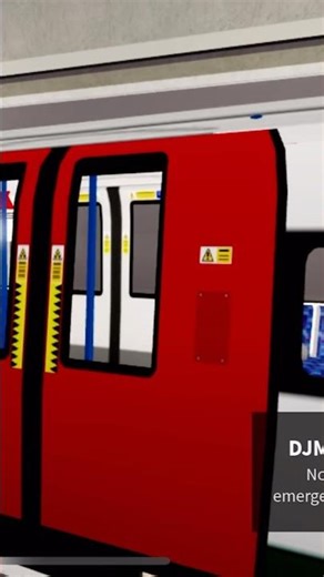 Northern Line 1995TS Departing at Moorgate Roblox DJMN Lines