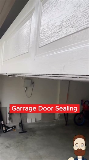 Weldpac handyman on Instagram: "Seal the gap—garage door sealing stops drafts, saves energy, and keeps pests out. Quick fix, big payoff. What’s your garage upgrade? Drop it below! Garage Door Sealing and Home Efficiency Solutions."