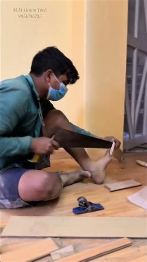 laminate wooden flooring parqueting in Nepal #interiordesign #youtubeshorts #M.M-Home -Tech-service