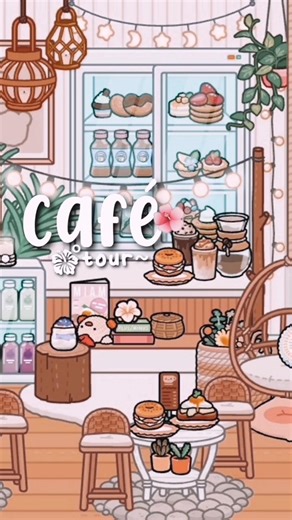 mini café tour🌺🌼#tocaboca