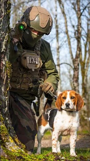 The smallest soldier in the regiment 🐾