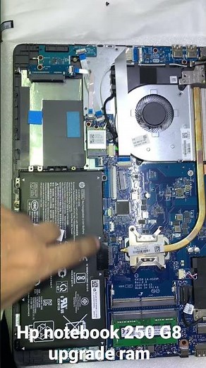 Hp notebook 250 G8 upgrade ram | #hpnotebook250g8disassembly #techayaz