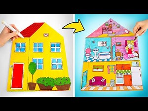 Memperbaiki yang Rusak dan Membuat Rumah Boneka Kertas Baru