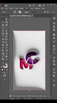 Illustrator Design | 3D Inflate Logo Effect #AdobeIllustrator #Illustrator #3DLogo #3DEffect