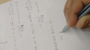 Two identical circular loops P and Q, each of radius r and carr... | Filo