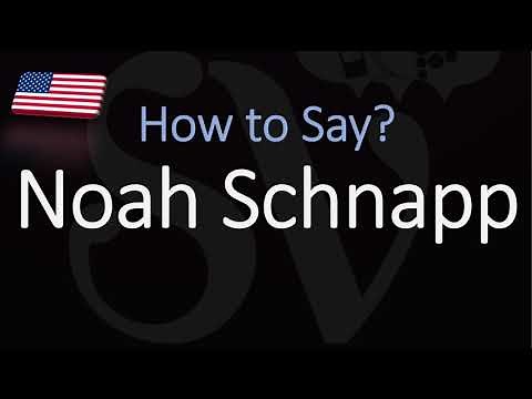 How to Pronounce Noah Schnapp? (CORRECTLY)