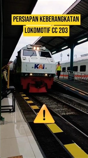 Preparation for departure of CC 203