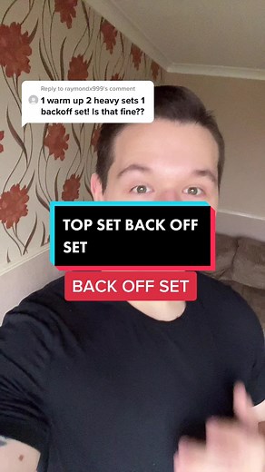 Top Set Back Off Set Training Method Explained