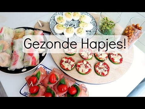 6x Recept: Gezonde Hapjes voor tijdens de Feestdagen