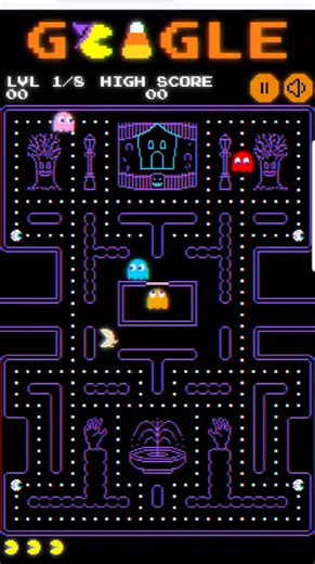 9.6K views · 120 reactions | Google Pacman #gamer #retrogaming #google #pacman #halloween | Eternal Electronics | Facebook