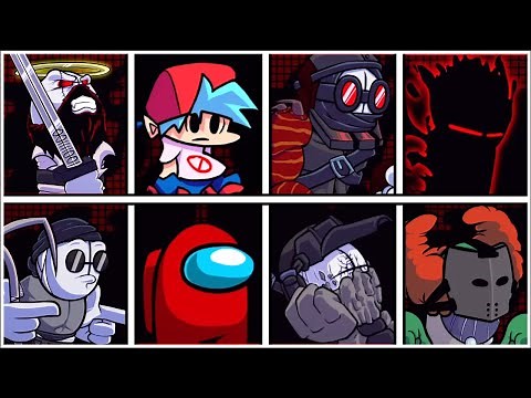 V.S. Tricky 2.0 Mod ALL CHARACTERS in MAIN MENU! (All Appearances) [FRIDAY NIGHT FUNKIN']