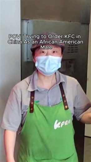 I Just wanted to try KFC in China😔 🍗#blackandchinese #kfc #china #speakingchinese #chinese