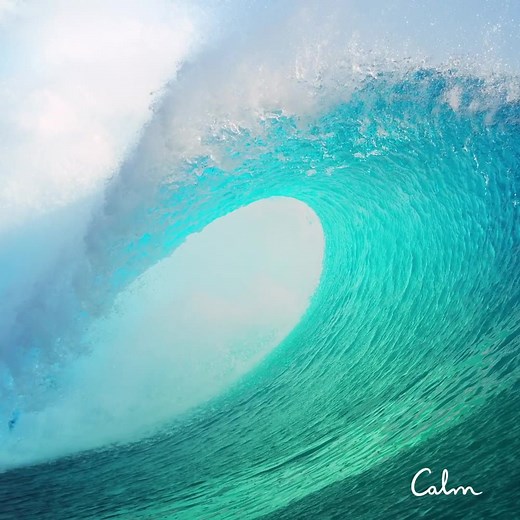 “You can’t stop the waves but you can learn to surf.” — Jon Kabat-Zinn 🌊 Rest when the water stills and be sure to ask for a paddle if the swells are rough. | Calm