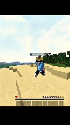 Minecraft But I Only Have ONE HEART ❤️ (Hardcore Challenge!) #minecraft #shorts