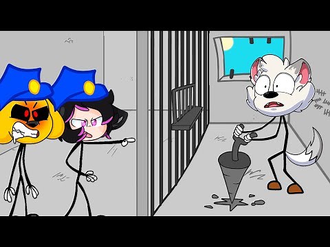 ¡ESCAPA DE LA PRISIÓN MAS SEGURA! 😱👮 PRISIÓN DE STICKMAN con FRANCISCOGAMES y RAMCORE