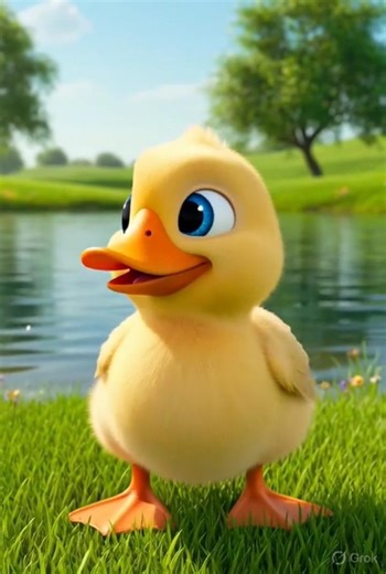 जंगल के तालाब की प्यारी बतख | Cute Little Duck Story | Kids Hindi Story pk