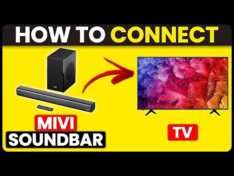 How To Connect Mivi Soundbar To TV (How To Setup Mivi Soundbar To TV)
