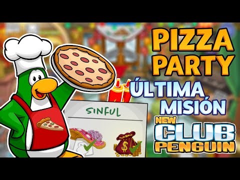 GUÍA de la PIZZA PARTY 2022 (ÚLTIMA MISIÓN SINFUL) - New Club Penguin 🍕🐧