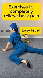 10K views · 90 reactions | Low-impact exercises to completely relieve back pain without equipment. | Evan Wong HealthFit | Facebook