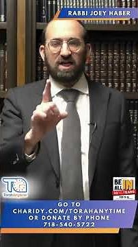 Rabbi Joey Haber for TorahAnytime
