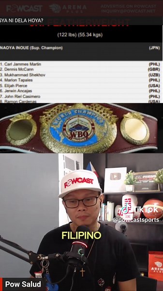 WBO Ratings! Congrats sa mga Pinoy Boxers, Wala ng takas si Inoue? #Boxing