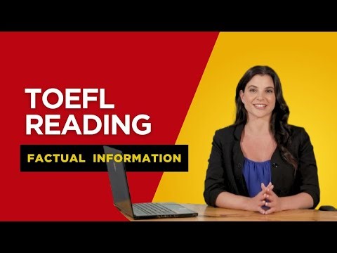 TOEFL Factual Information Questions Practice Set