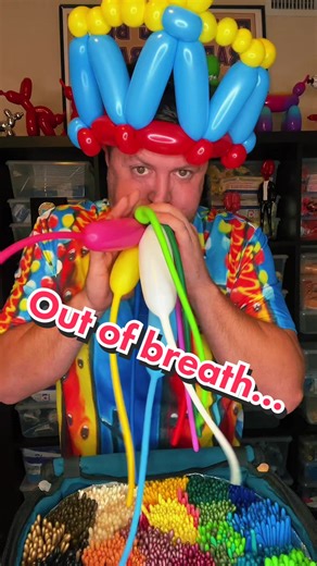 Balloon Blowing Challenge: How Many Can You Blow Up?