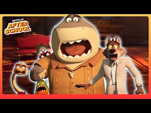 Scary’s Spooky Mansion ESCAPE 👻 The Bad Guys: Haunted Heist | Netflix After School