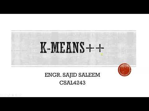 Kmeans++ Step by Step Example