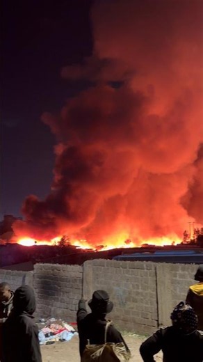 Breaking News; Gikomba Market on Fire! #breakingnews #shorts