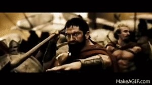 300: Final Fight Sequence (Death of Leonidas) on Make a GIF