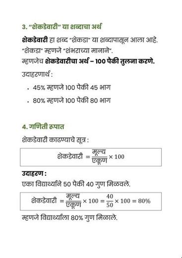 शेकडेवारी म्हणजे काय? | What is Percentage? | Class 6 Maths | Percentage #class6