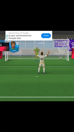 penalty by Sadaoi & K.Pepra😎#footballleague#viralshorts