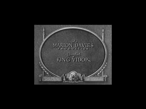 The Patsy (1928) Title Sequence Metro Goldwyn Mayer Silent