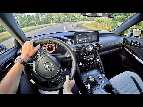 2023 Lexus IS 350 F Sport AWD - POV Driving Impressions
