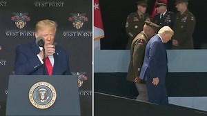 Major US media outlets shrug off Biden's stumbles on AF1 steps