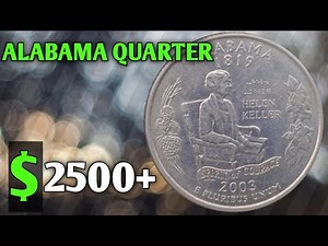 History and Value of the 2003-P Alabama State Quarter