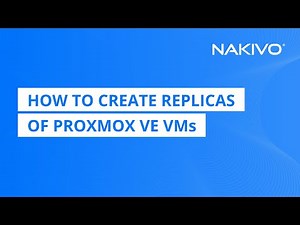 How to create replicas of Proxmox VE VMs