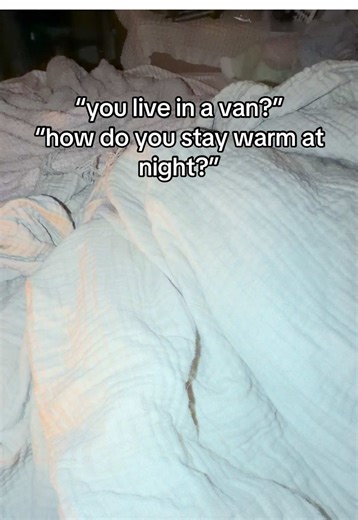 Best way to stay warm during this ice storm! #vanlife #icestorm | Van Life