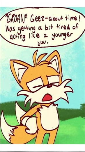 Dudes old P2 | Sonic Comic Dub | Sky Comic