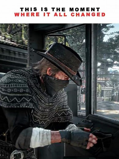 The Crash That Changed Everything 💔 | Red Dead Redemption 2 #shorts