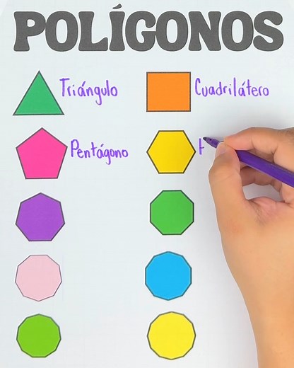 ✅Aprende los nombres de los polígonos ✅ | Juegos Matemáticos