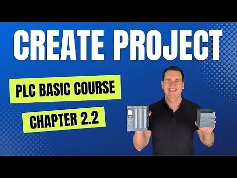 PLC Basic Course 2.2 | Create Project | Learn PLC Programming in TIA Portal