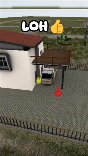 MODIF RUMAH TAPI KALI INI 😑 #estrucksimulatorid #truk #bus