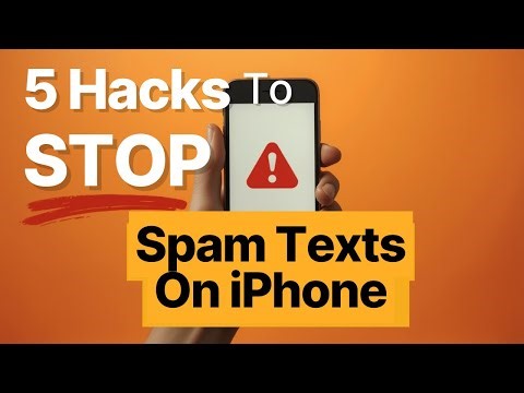 5 Hacks To STOP Spam Texts On iPhone
