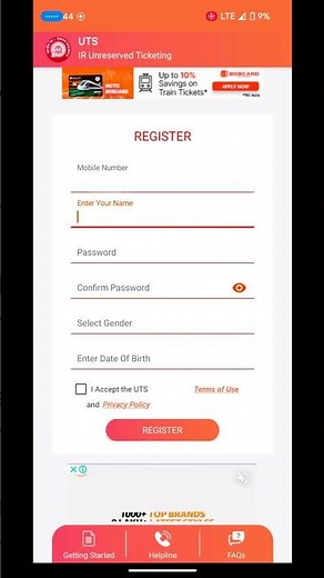 Genral Ticket Booking Online | UTS Registration| UTS Login #genralticketbooking