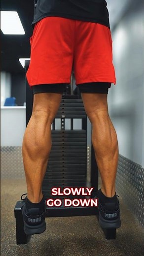 How to Do Standing Calf Raises for Stronger, More Defined Legs #fitness #musclebuilding