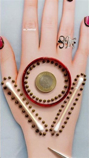 Easy Diwali Mehndi Design | Simple Mehndi Design | New Diwali Mehndi Design #mehndi #skmehandi