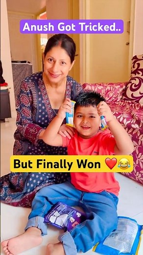 Papa’s Hilarious Amazon Box Prank 😂 | Toddler Anush Gets Shocked 😳 #shorts #funnyshorts